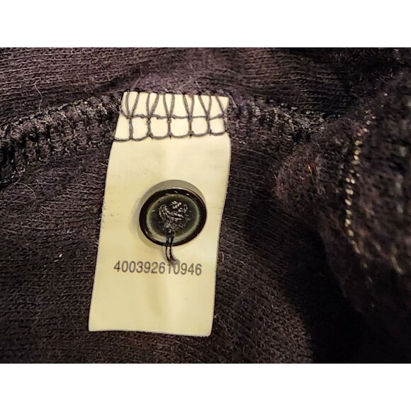 Croft & Barrow Women's Black & Silver Striped Henley Top 4X - Picture 10 of 16